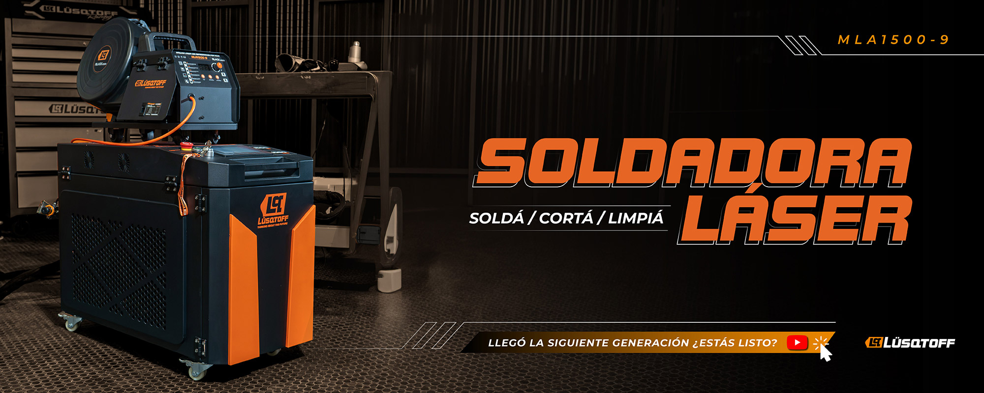 SOLDADORA LÁSER - BLACK SERIES